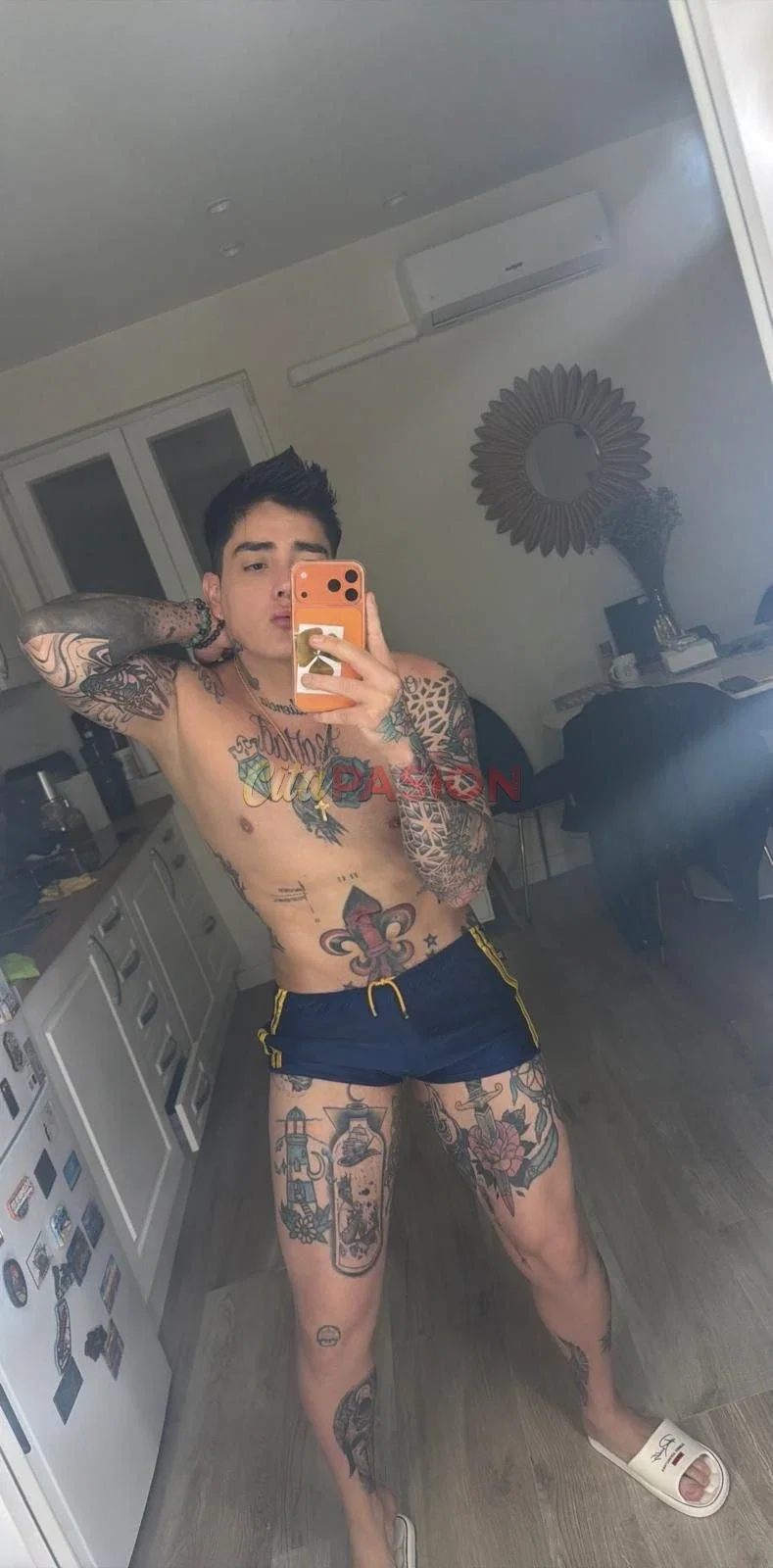 Miniatura 4 de Gay en Palma de Mallorca. Chico colombiano tatuado. Momentos increibles.