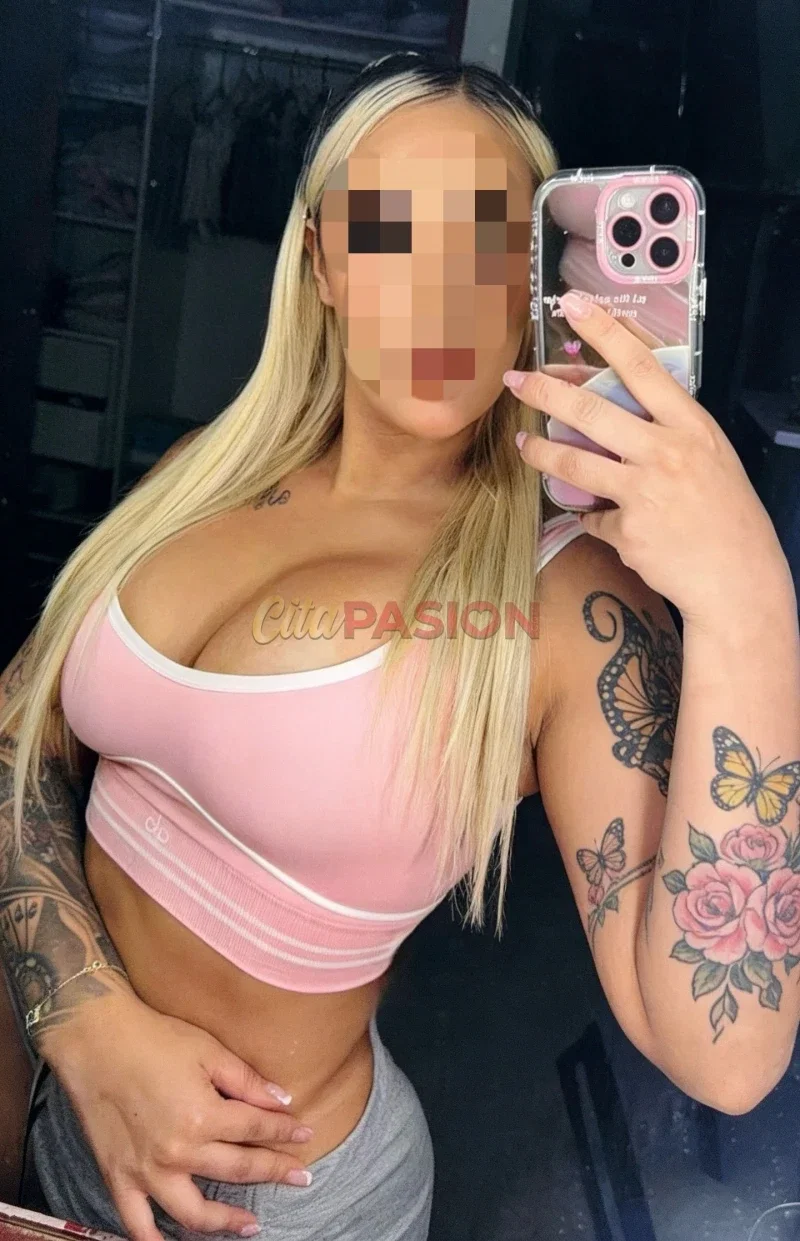 Escort en Benidorm. Rubia española tatuada en Benidorm, deseando conocerte.